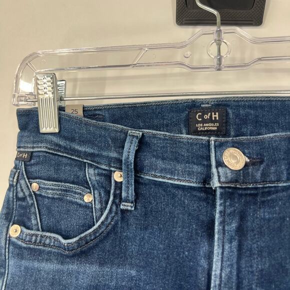 Citizens of Humanity COH Rocket High Rise Skinny Jeans Cut Hem - Picture 3 of 8